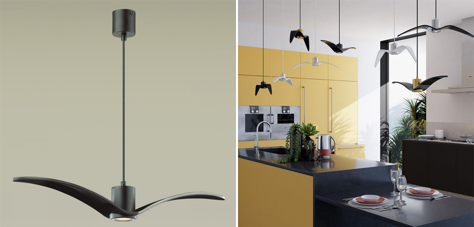 Подвесной светильник Seagull Scope черный Подвесной светильник Seagull Scope черный - Loft-Concept в Челябинске