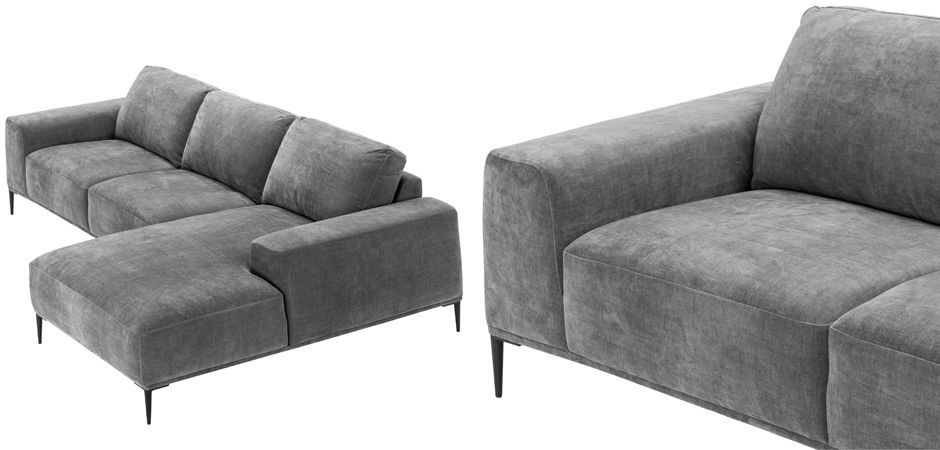 Диван Eichholtz Lounge Sofa Montado grey Диван Eichholtz Lounge Sofa Montado grey - Loft-Concept в Челябинске