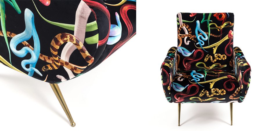 Кресло Seletti Armchair Snakes Design: Toiletpaper Кресло Seletti Armchair Snakes Design: Toiletpaper - Loft-Concept в Челябинске