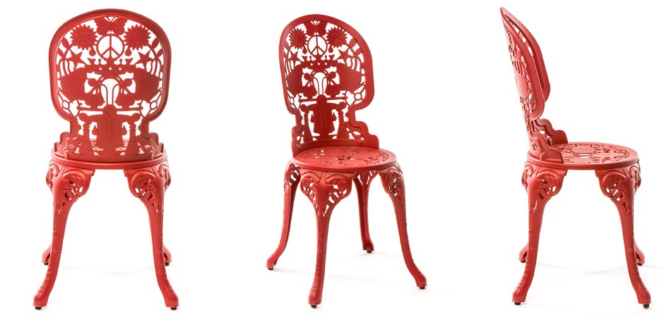Стул Seletti Industry Collection ALUMINIUM CHAIR – RED Стул Seletti Industry Collection ALUMINIUM CHAIR – RED - Loft-Concept в Челябинске