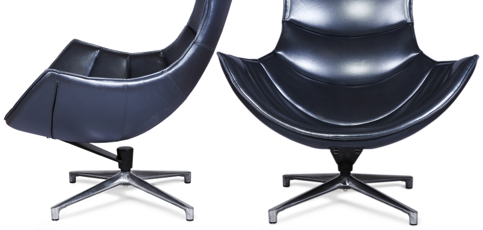 Кресло Shell blue Кресло Shell blue - Loft-Concept в Челябинске