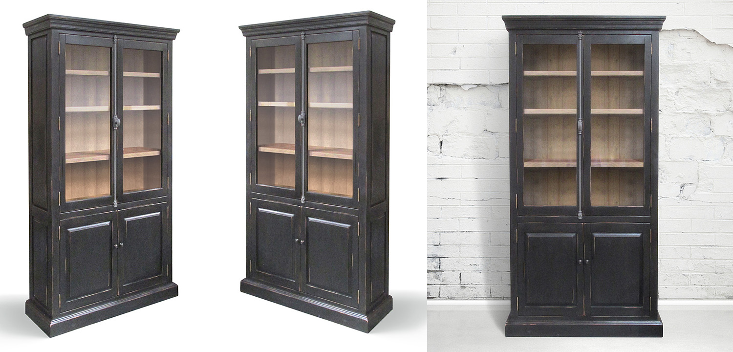 Шкаф Lazzaro Provence HARMONIE Antique Black - фото