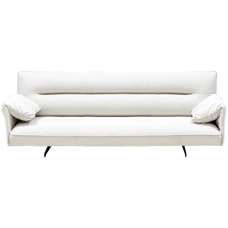 Диван с подлокотниками-подушками Ortega Sofa Белый Белый Диван с подлокотниками-подушками Ortega Sofa Белый Белый в Челябинске | Loft Concept