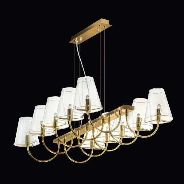 Люстра Imperial Chandelier 10 Глянцевое золото Люстра Imperial Chandelier 10 Глянцевое золото в Челябинске | Loft Concept