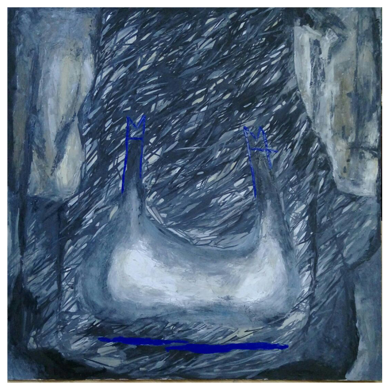 Картина Blue Abstract Still Life Синий Картина Blue Abstract Still Life Синий в Челябинске | Loft Concept