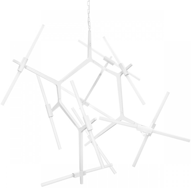 Люстра Агнес Chandelier White 20 Белый Люстра Агнес Chandelier White 20 Белый в Челябинске | Loft Concept