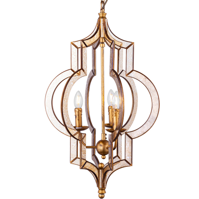 Люстра Manosque Chandelier Золотой Люстра Manosque Chandelier Золотой в Челябинске | Loft Concept