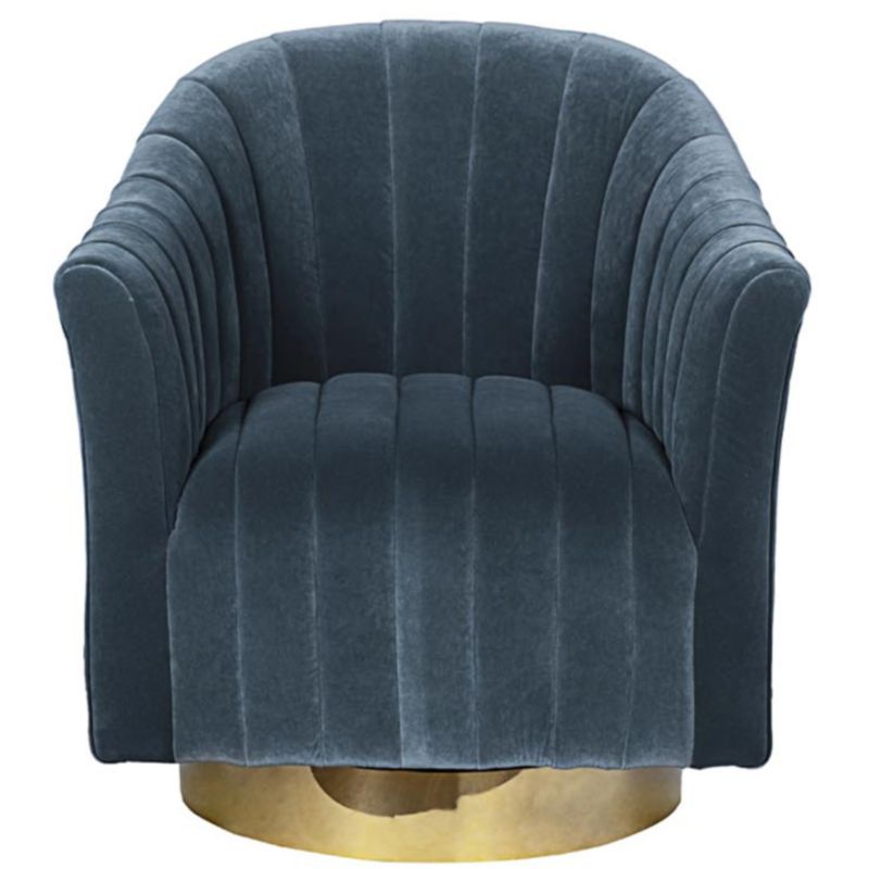 Кресло Civic Space BLUE VELOUR Голубой Кресло Civic Space BLUE VELOUR Голубой в Челябинске | Loft Concept