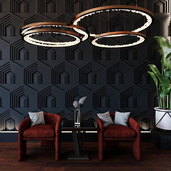Гипсовая 3D Панель HEXAGON TEMPLE Гипсовая 3D Панель HEXAGON TEMPLE в Челябинске | Loft Concept