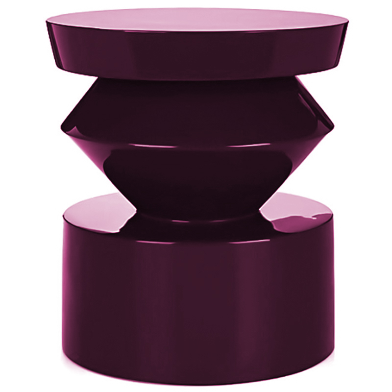 Приставной столик UMA SIDE TABLE Purple Пурпурный Приставной столик UMA SIDE TABLE Purple Пурпурный в Челябинске | Loft Concept