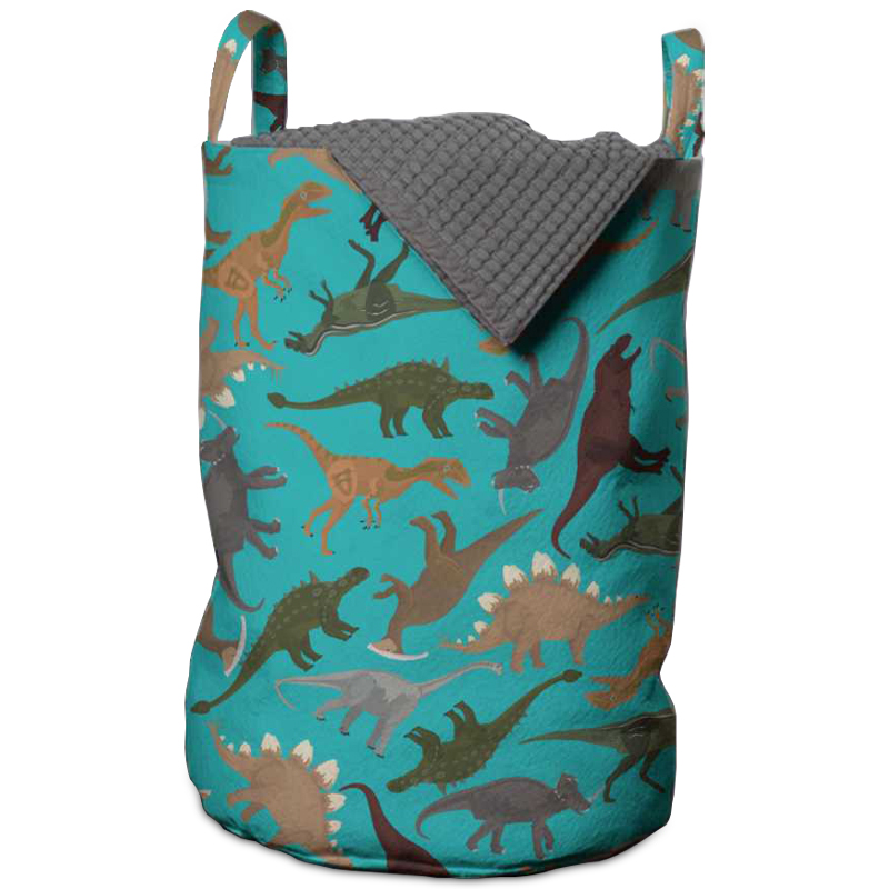 Корзина Turquoise Dinosaurs Basket Мульти Корзина Turquoise Dinosaurs Basket Мульти в Челябинске | Loft Concept