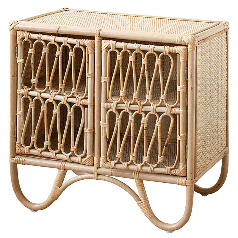 Тумба Wicker Rattan Curbstone Древесина Тумба Wicker Rattan Curbstone Древесина в Челябинске | Loft Concept