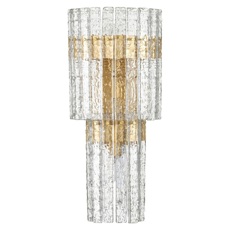 Бра Goizardi Cascade Wall Lamp Прозрачный Золотой Бра Goizardi Cascade Wall Lamp Прозрачный Золотой в Челябинске | Loft Concept
