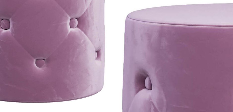Пуф Capitone Pink Пуф Capitone Pink - Loft-Concept в Челябинске