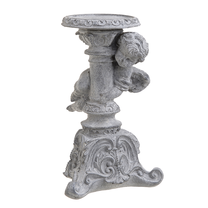 Подсвечник Angel Candlestick Серый Подсвечник Angel Candlestick Серый в Челябинске | Loft Concept