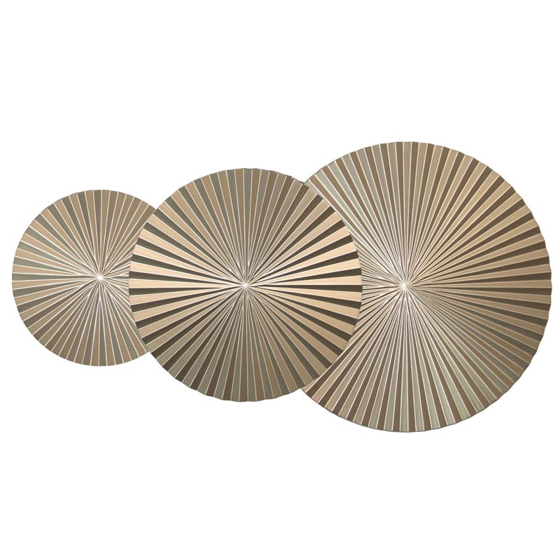 Арт-объект Apollo Champagne Wall Plaque Disc 3 Золотой Шампань Арт-объект Apollo Champagne Wall Plaque Disc 3 Золотой Шампань в Челябинске | Loft Concept