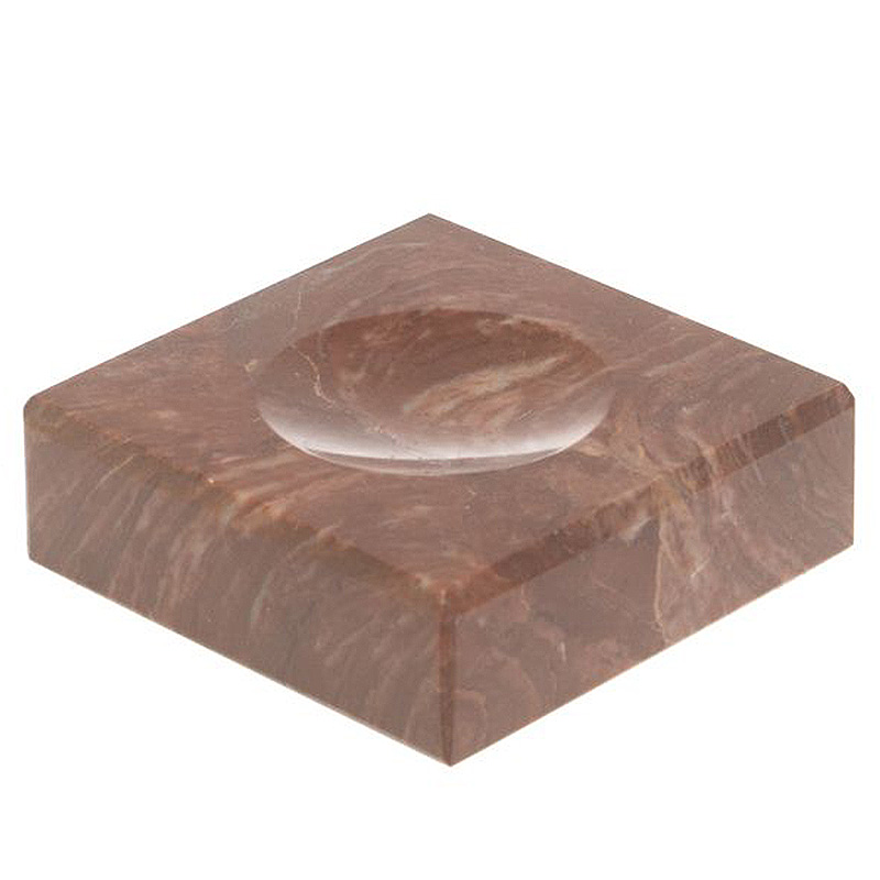 Подставка под шар квадратная из натурального камня Лемезит Natural Stone Sphere Stands Коричневый Подставка под шар квадратная из натурального камня Лемезит Natural Stone Sphere Stands Коричневый в Челябинске | Loft Concept