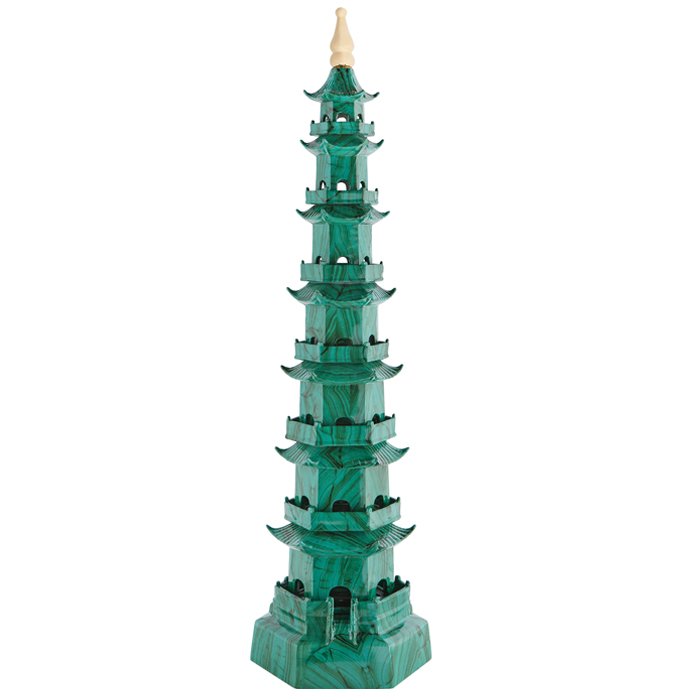 Большая Китайская Пагода Malachite Малахит (зеленый) в Челябинске | Loft Concept 