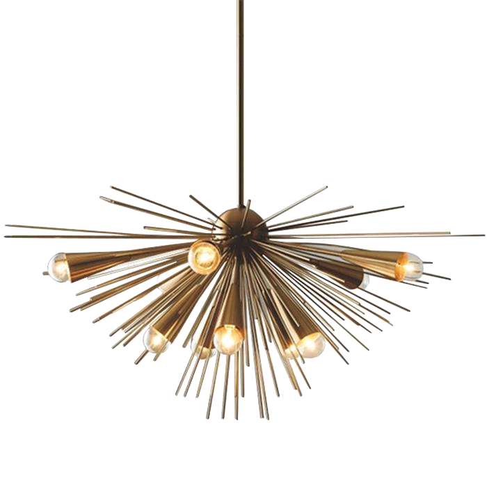 Люстра Luxury Copper Metal Thorn Pendant Lights Латунь Люстра Luxury Copper Metal Thorn Pendant Lights Латунь в Челябинске | Loft Concept