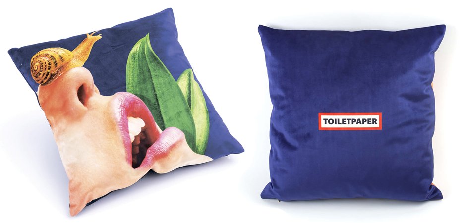Подушка Seletti Cushion Snail Toiletpaper Подушка Seletti Cushion Snail Toiletpaper - Loft-Concept в Челябинске
