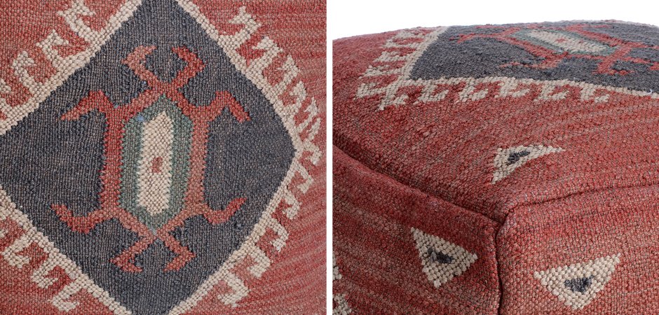 Пуф KELIM Pattern Rhombus Пуф KELIM Pattern Rhombus - Loft-Concept в Челябинске