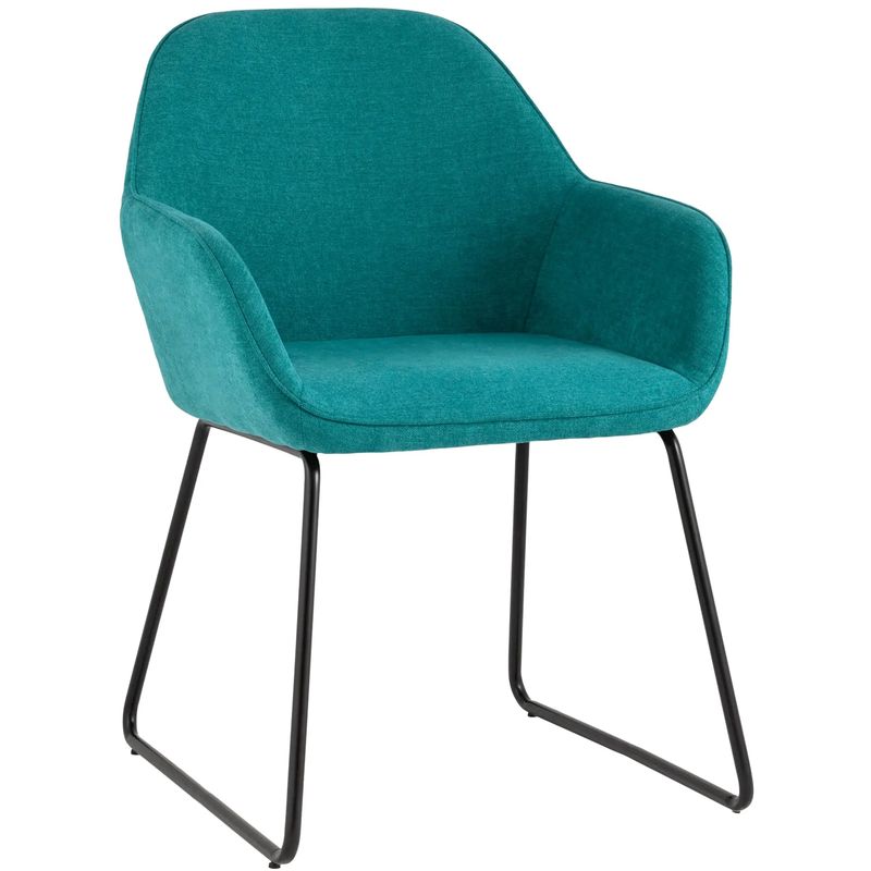 Стул Бирюзовый Chuck Chair Бирюзовый Черный Стул Бирюзовый Chuck Chair Бирюзовый Черный в Челябинске | Loft Concept