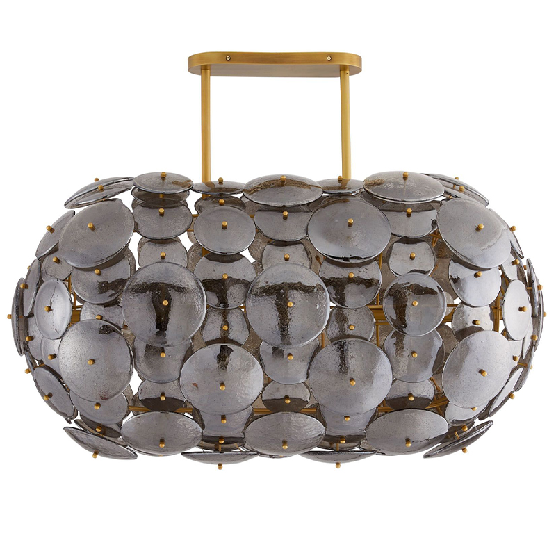 Люстра Arteriors NEBULA CHANDELIER Бронза Латунь Люстра Arteriors NEBULA CHANDELIER Бронза Латунь в Челябинске | Loft Concept