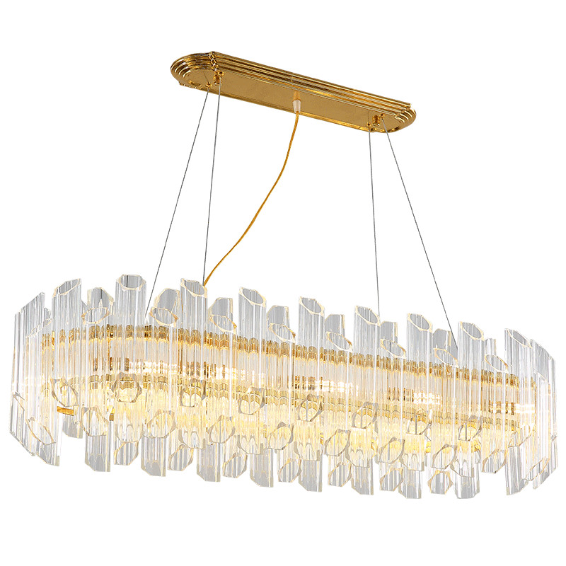 Люстра KEBO AMAZING GLASS LINE Прозрачное Стекло Золотой Люстра KEBO AMAZING GLASS LINE Прозрачное Стекло Золотой в Челябинске | Loft Concept