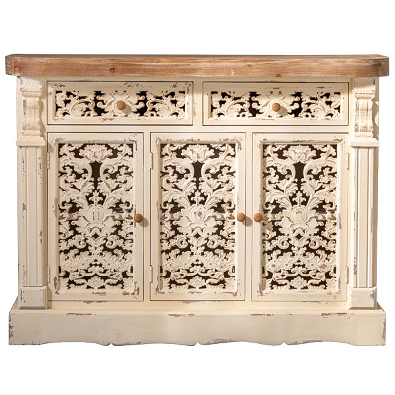 Комод Amorette Chest of Drawers Древесина Бежевый Комод Amorette Chest of Drawers Древесина Бежевый в Челябинске | Loft Concept