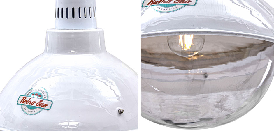 Подвесной светильник Visor Loft White Pendant Подвесной светильник Visor Loft White Pendant - Loft-Concept в Челябинске