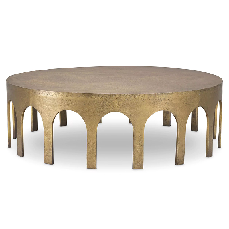 Кофейный стол Eichholtz Coffee Table Gardini Латунь Винтажная латунь Кофейный стол Eichholtz Coffee Table Gardini Латунь Винтажная латунь в Челябинске | Loft Concept