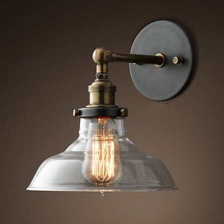 БРА LOFT CLEAR GLASS CLOCHE II БРА LOFT CLEAR GLASS CLOCHE II в Челябинске | Loft Concept
