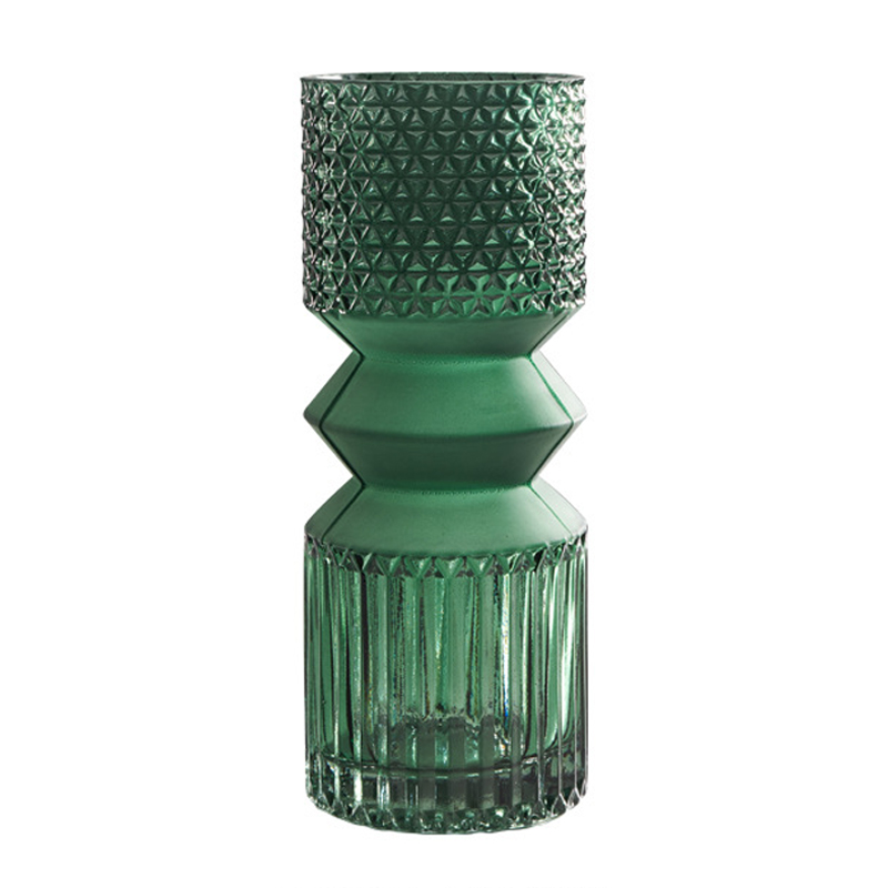 Ваза Vase Golden Throat Cup green Зеленый в Челябинске | Loft Concept 