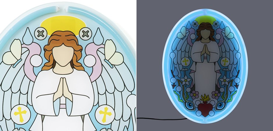 Бра Seletti Gospel Led Signs Angel Gabriel Бра Seletti Gospel Led Signs Angel Gabriel - Loft-Concept в Челябинске