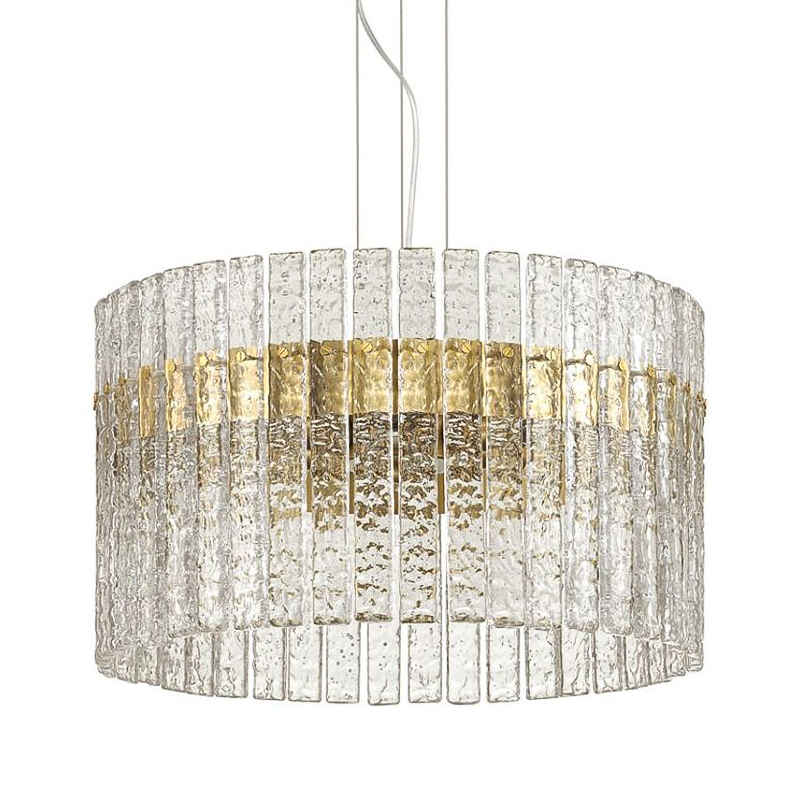 Люстра Goizardi Round Chandelier Золотой Прозрачный Люстра Goizardi Round Chandelier Золотой Прозрачный в Челябинске | Loft Concept