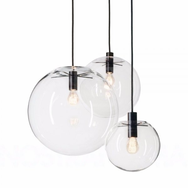 Подвесной светильник Selene Glass Ball Ceiling Lights Прозрачный Подвесной светильник Selene Glass Ball Ceiling Lights Прозрачный в Челябинске | Loft Concept