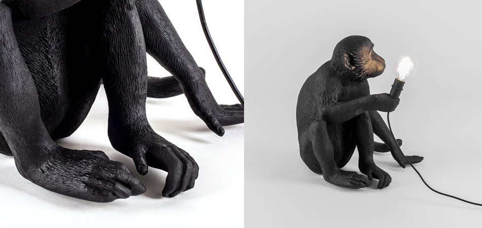 Настольная Лампа SELETTI MONKEY LAMP SITTING VERSION Настольная Лампа SELETTI MONKEY LAMP SITTING VERSION - Loft-Concept в Челябинске