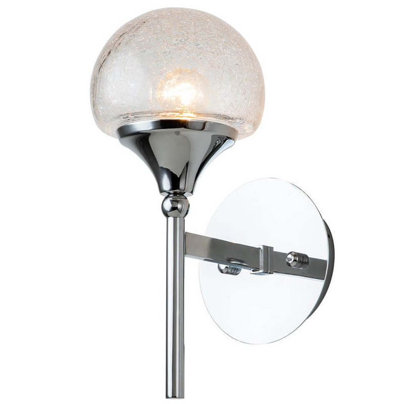 Бра Lluis Wall Lamp Прозрачный Хром Бра Lluis Wall Lamp Прозрачный Хром в Челябинске | Loft Concept