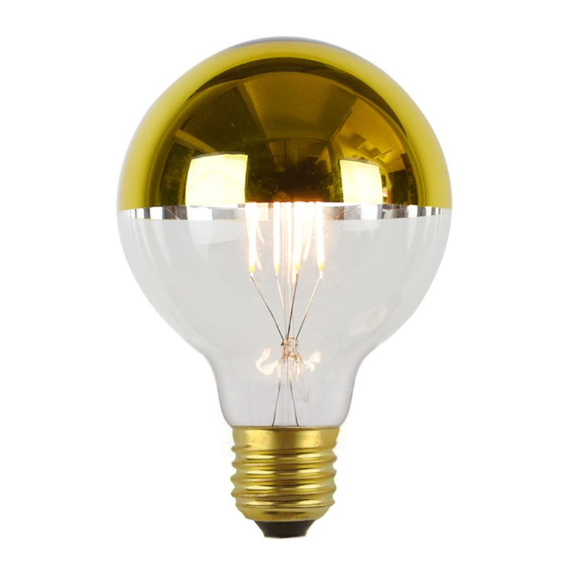 Лампочка с золотым напылением LED E 27 Золотой Белый Лампочка с золотым напылением LED E 27 Золотой Белый в Челябинске | Loft Concept