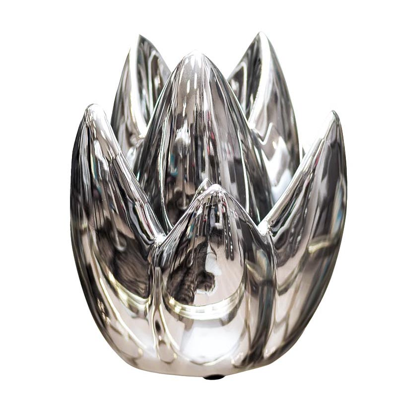 Подсвечник Solange silver Серебряный Подсвечник Solange silver Серебряный в Челябинске | Loft Concept