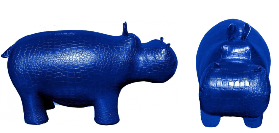 Пуф Бегемот Poof Hippo blue - Loft-Concept в Челябинске