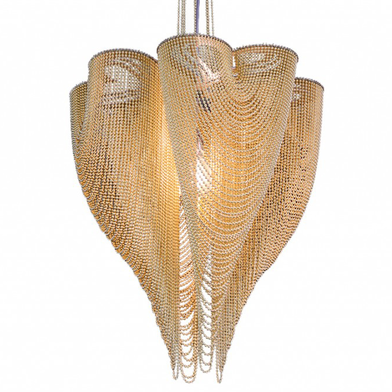 Люстра Willowlamp BabyLove Clover Gold Золотой в Челябинске | Loft Concept 