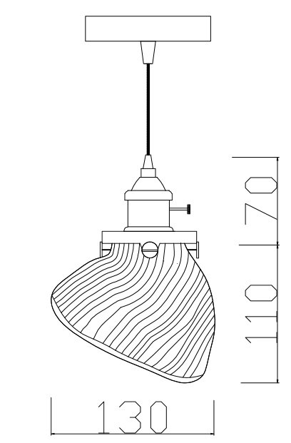 Подвесной светильник Loft Sea Shell в Челябинске