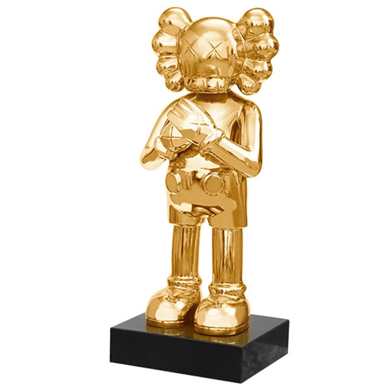 Статуэтка KAWS Gold on stand Золотой Статуэтка KAWS Gold on stand Золотой в Челябинске | Loft Concept