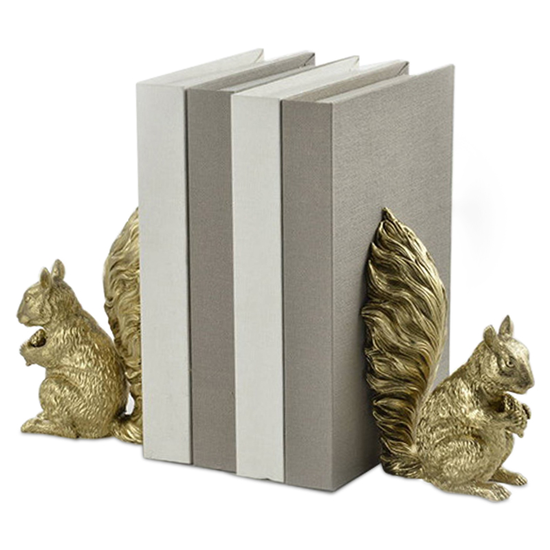 Держатель для книг Squirrel Book Holder Золотой в Челябинске | Loft Concept 