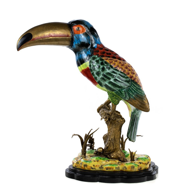 Статуэтка Toucan Figurine Мульти Бронза Статуэтка Toucan Figurine Мульти Бронза в Челябинске | Loft Concept