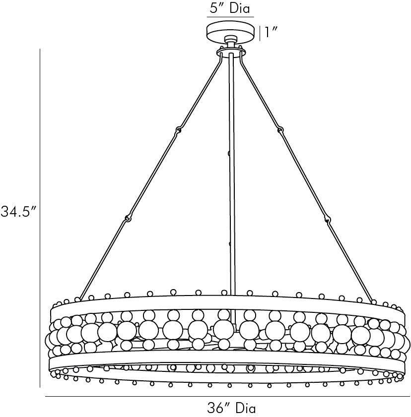 Люстра Arteriors ESME CHANDELIER Люстра Arteriors ESME CHANDELIER в Челябинске
