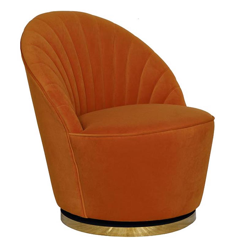 Кресло Gaylen Armchair Оранжевый Кресло Gaylen Armchair Оранжевый в Челябинске | Loft Concept