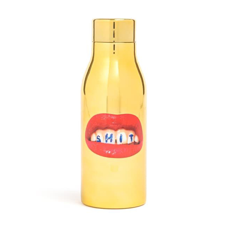 Бутылка Seletti Thermal Bottle Shit Глянцевое золото Бутылка Seletti Thermal Bottle Shit Глянцевое золото в Челябинске | Loft Concept