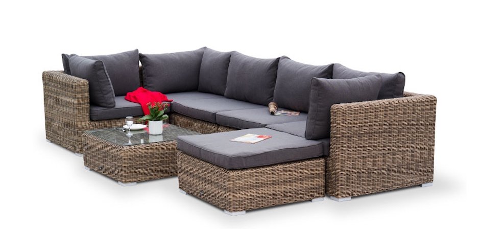 Модульный диван Rottan Grey Модульный диван Rottan Grey - Loft-Concept в Челябинске
